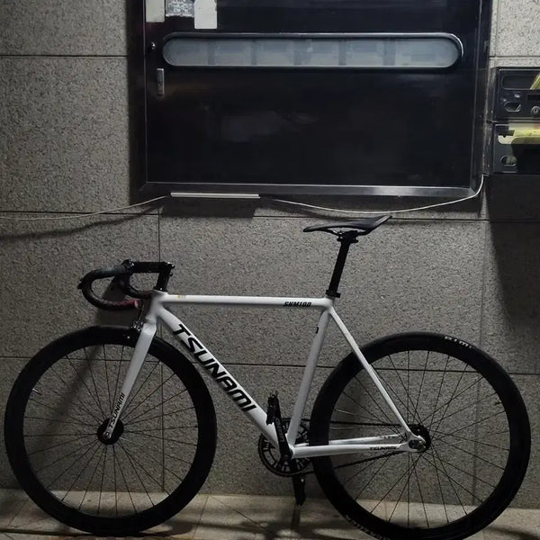 [BUNJANG] Custom Track Bike - White Break Frame - M Size / 쓰나미 화이트 브레이크 O