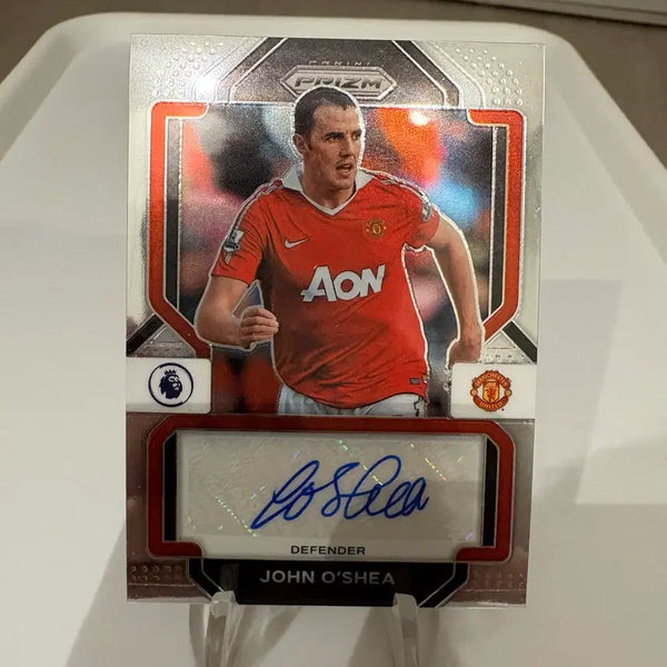 [BUNJANG] Manchester United Legend John O'Shea 2022-23 Prism Auto Card / 맨체스터 유나이티드 레전드 존 오셔 프리즘 오토 카드