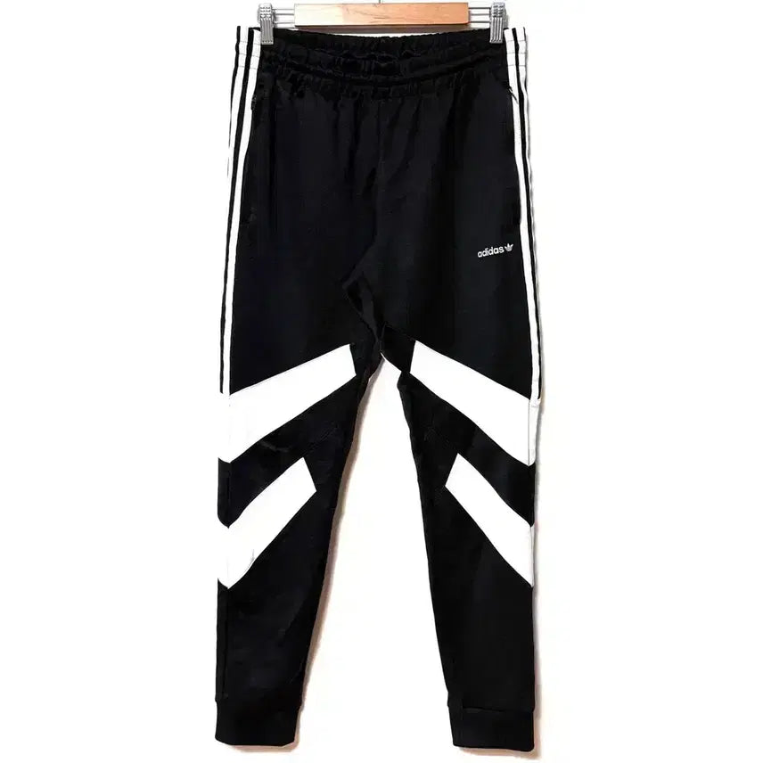 [BUNJANG] Adidas 3-Stripes Jogger Track Pants Black/White / [L,100]아디다스 삼선 조거팬츠 트랙팬츠 검흰