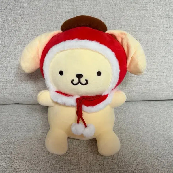 [BUNJANG] Sanrio Pompompurin 30cm Plush Doll Cape / 정품 산리오 폼폼푸린 망토 30cm 인형