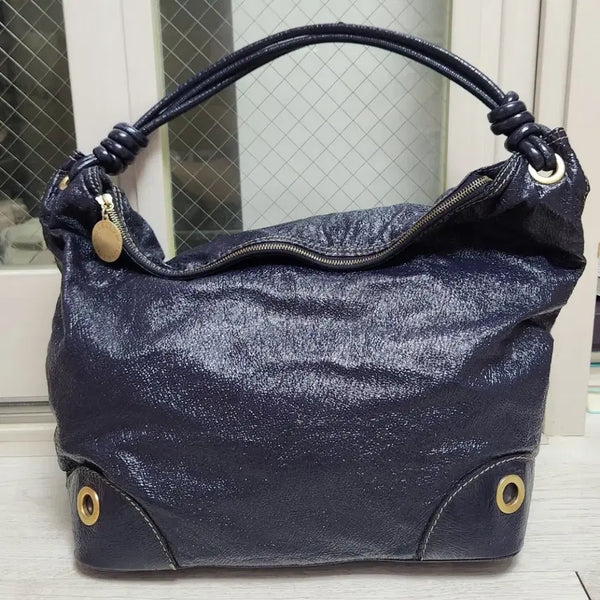 [BUNJANG] Stella McCartney Navy Shoulder Bag / (정품)스텔라 맥카트니 네이비 숄더백