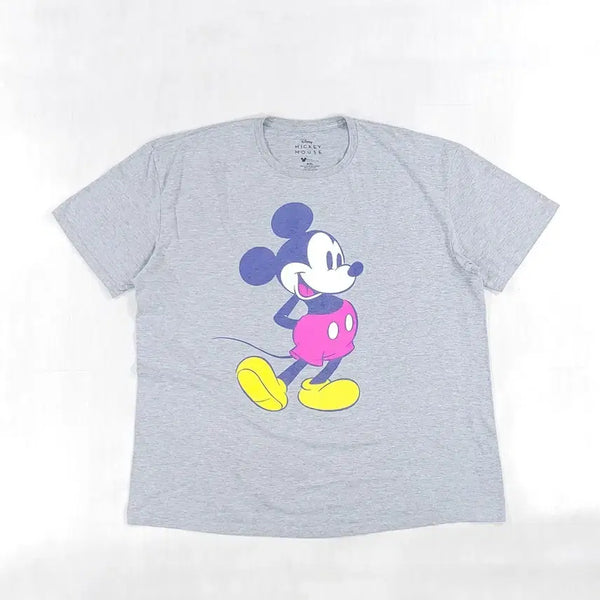 [BUNJANG] Disney Mickey Mouse Graphic Print Short Sleeve T-Shirt XXL / 디즈니 미키마우스 반팔 티셔츠 XXL