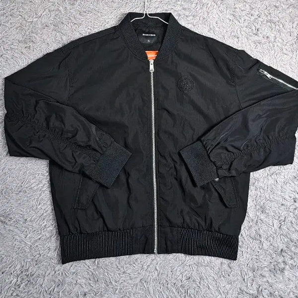 [BUNJANG] Buckaroo Black Bomber Jacket XL / 버커루 블랙 봄버 자켓 XL