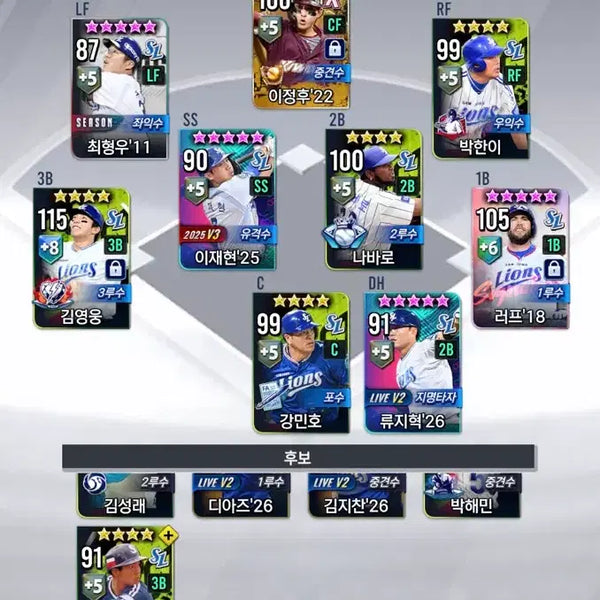 [BUNJANG] COM2US Baseball Super Stars Account / 컴프야 계판