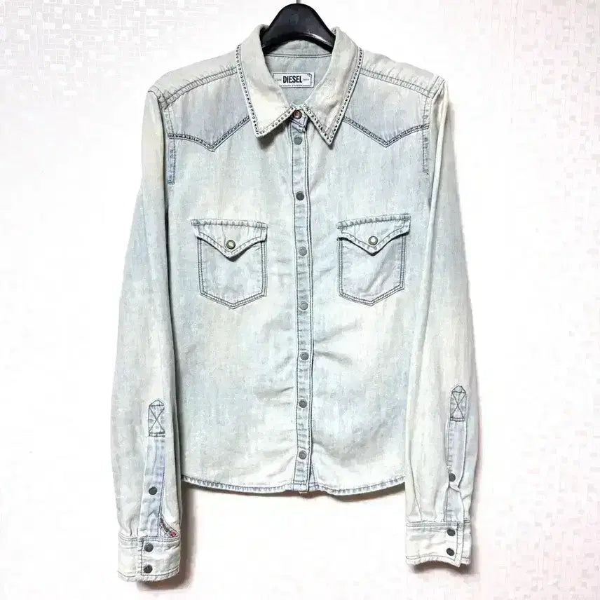 [BUNJANG] Diesel Women's Denim Shirt / [S,90]디젤 여성 데님 셔츠 남방 diesel