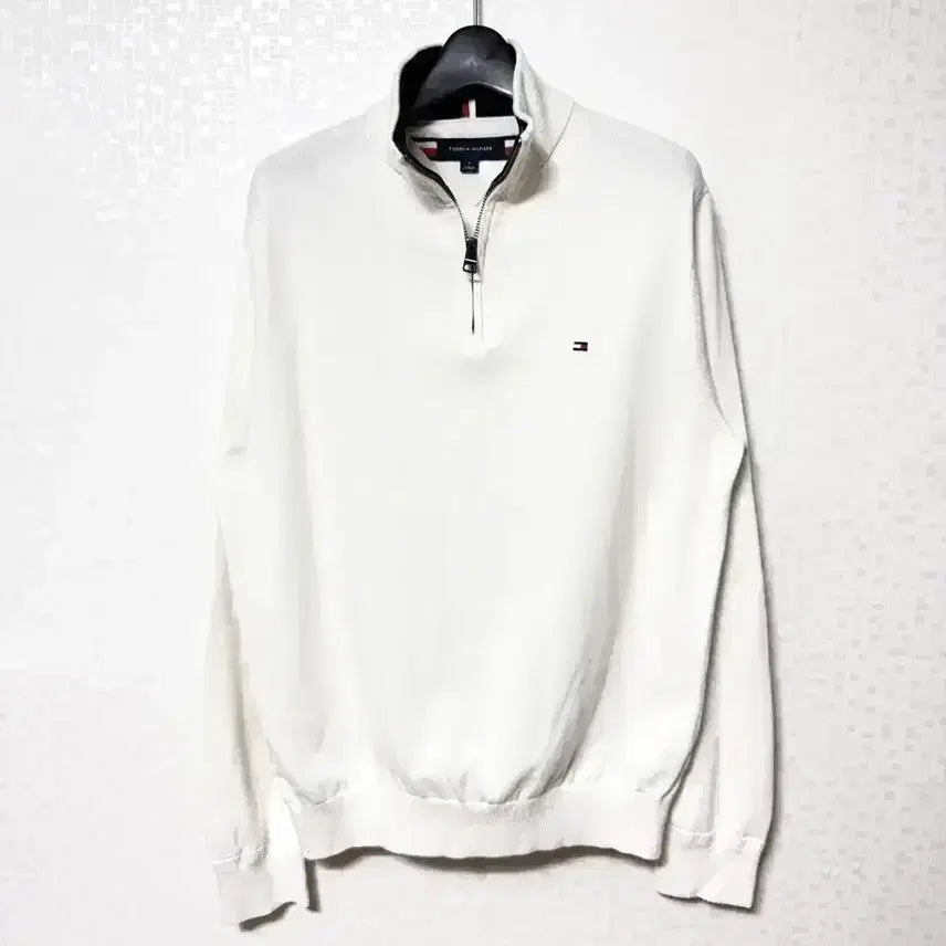 [BUNJANG] Tommy Hilfiger Half-Zip Knit Sweater (M) / [M,95]타미힐피거 반집업 니트 스웨터 하프집업