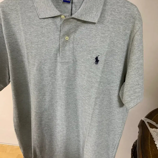 [BUNJANG] Polo Ralph Lauren T-Shirt L Grey / 폴로 랄프로렌 카라티 그레이