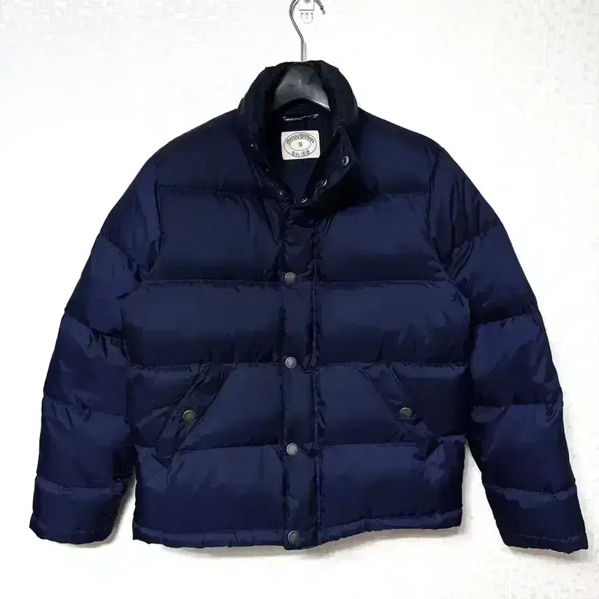 [BUNJANG] Brooks Brothers Puffer Down Jacket Navy S / [S,90]브룩스브라더스 푸퍼 패딩 자켓 덕다운 곤색