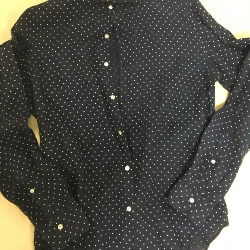 [BUNJANG] Vintage Polka Dot Shirt / 빈티지 도트 셔츠