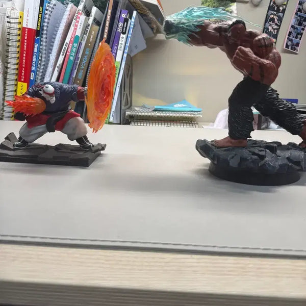 [BUNJANG] Webtoon Tiger Mask White Eyebrows Figure / 호랑이형님 피규어 흰눈썹