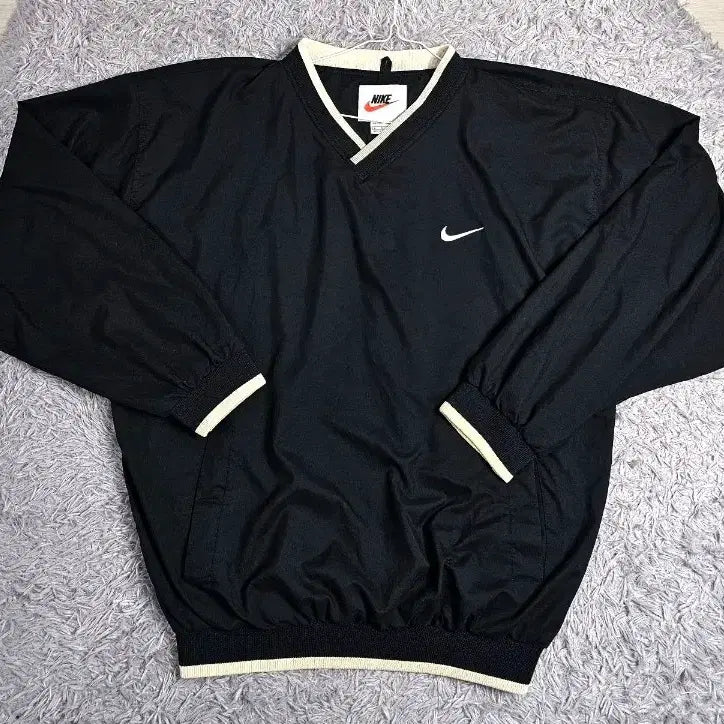 [BUNJANG] Nike V-Neck Warm-Up Jacket Size L / 나이키 올드스쿨 V넥 웜업 L