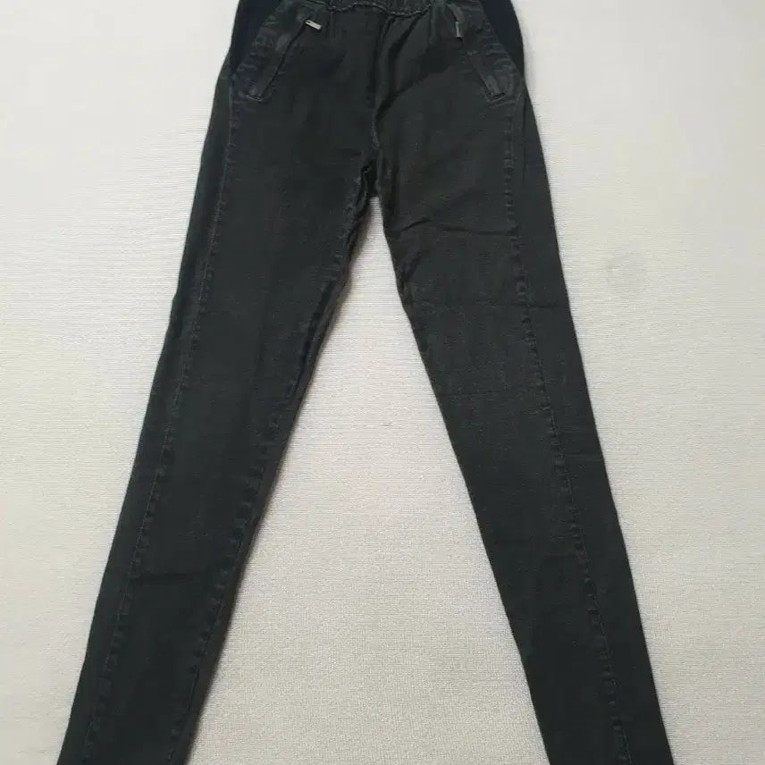 [BUNJANG] Maje Black Denim Jeggings Pants Waist 24 / 마쥬 maje 블랙 데님 제깅스 바지 허리24
