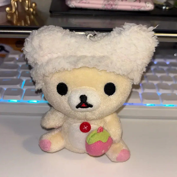 [BUNJANG] Bath Rilakkuma Strawberry / 목욕 딸기 코리락쿠마