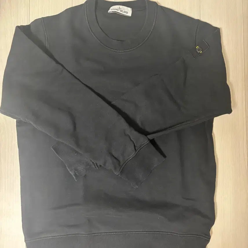 [BUNJANG] Stone Island Sweatshirt Black M / 스톤아일랜드 맨투맨 M 블랙