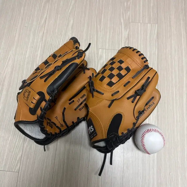 [BUNJANG] Father and Son Baseball Glove Set with Ball / 아버지와 아들 야구 글러브 세트  (공포함)