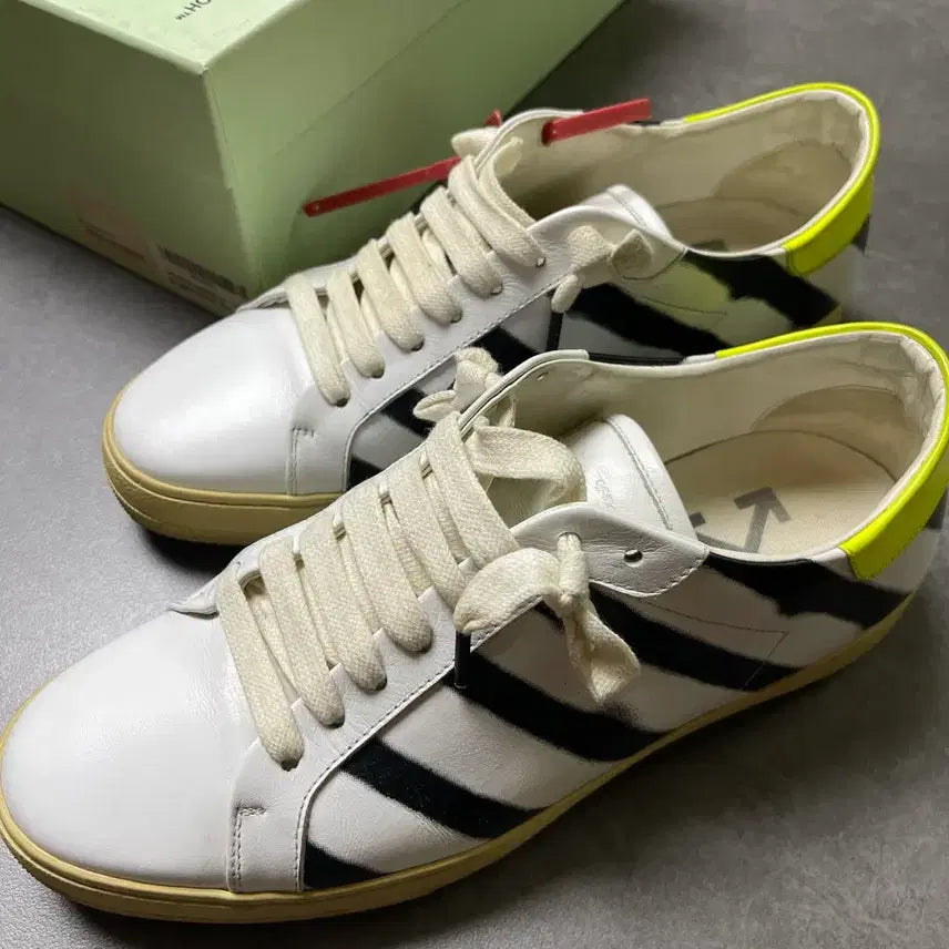 [BUNJANG] Off-White Diagnal Sneakers / [265/41] 오프화이트 디아그날 스니커즈