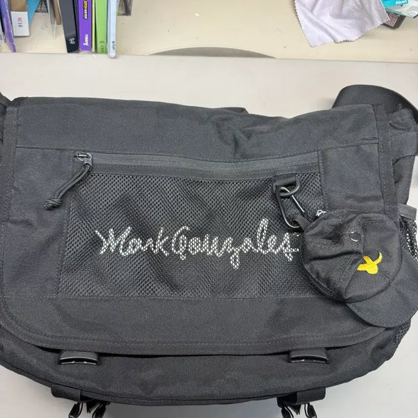 [BUNJANG] Mark Gonzales Messenger Bag Black / 마크곤잘레스 메신저백