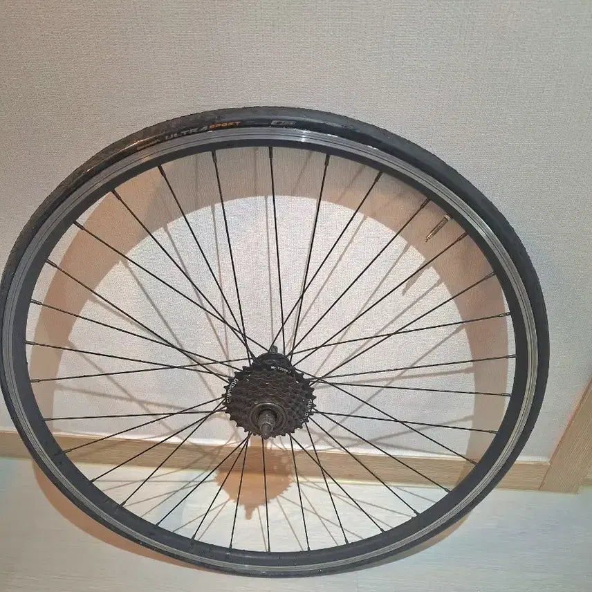 [BUNJANG] Road Rear Wheel 30mm Rim Brake Shimano 7-Speed / 로드휠
