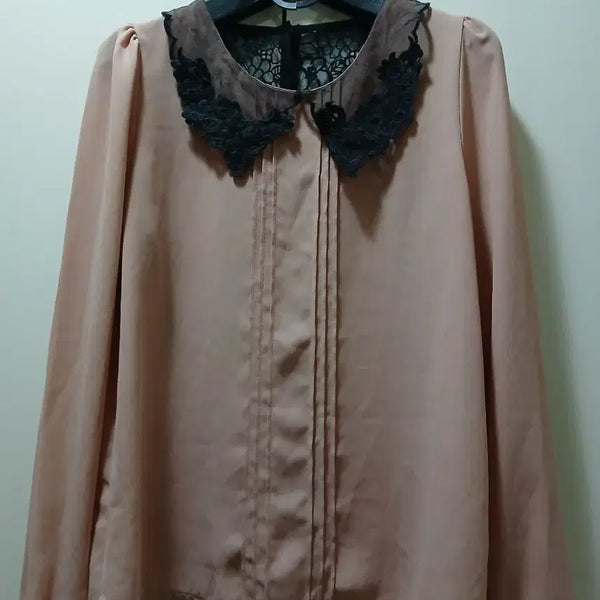 [BUNJANG] Lace Collar Blouse / 블라우스  레이스 칼라