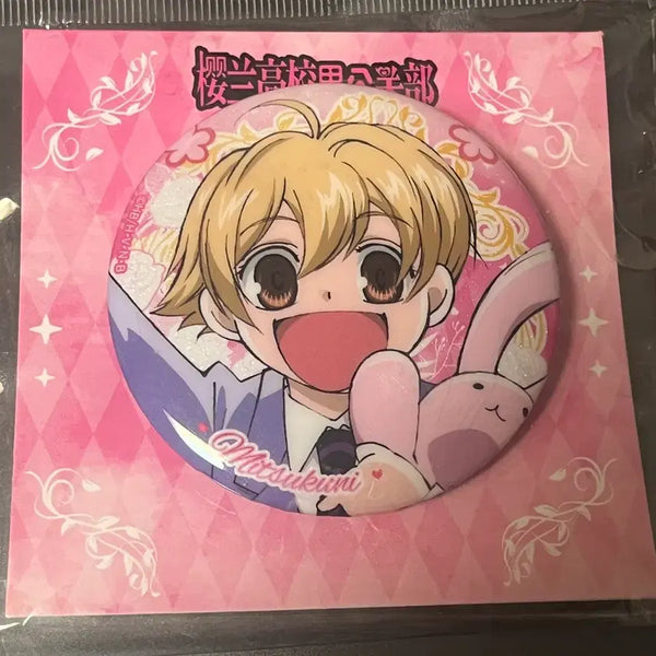 [BUNJANG] Ouran High School Host Club Can Badge - Hanako / 오란고교 사교클럽 캔뱃지 하니 오란고교 호스트부 뱃지 핀뱃지