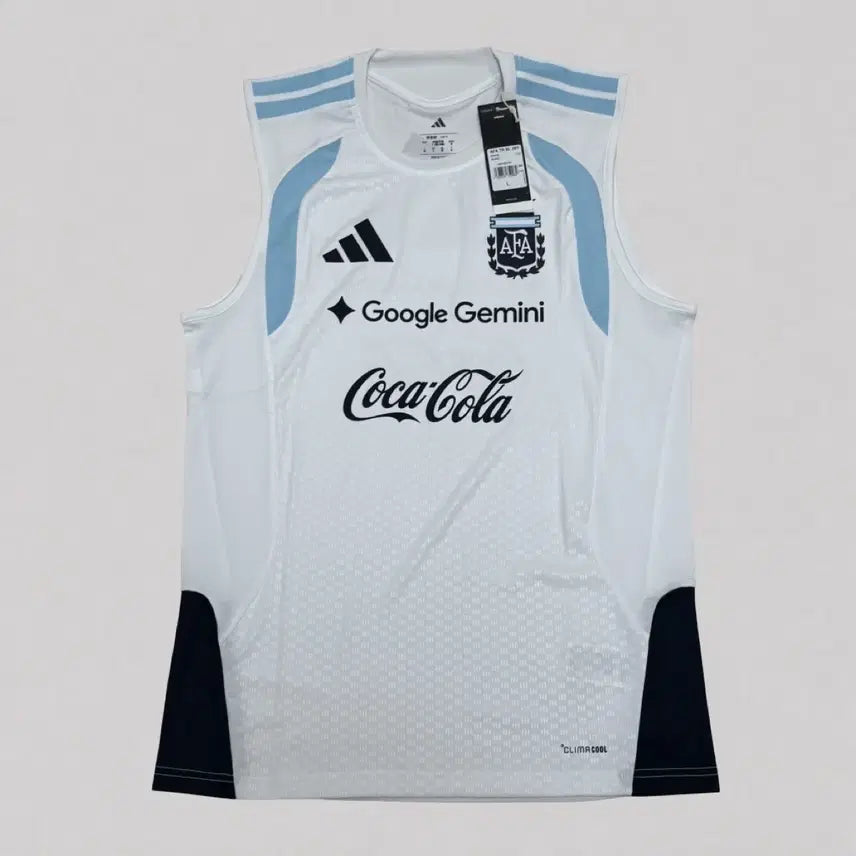 [BUNJANG] Argentina 2026 World Cup Training Sleeveless Jersey / [국내 L] 2026 북중미 월드컵 아르헨티나 트레이닝 슬리브리스 나시