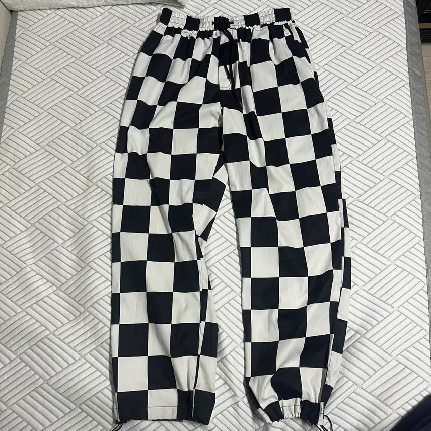 [BUNJANG] Locaware Checkmate Checkerboard Pants (L) / 로카웨어 체크보드 팬츠 L 스트링 체크메이트 바둑알 빈티지