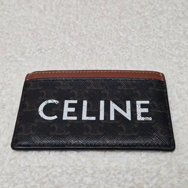[BUNJANG] Celine Triofe Canvas Card Holder / [정품]셀린느 트리오페 캔버스 카드지갑 카드홀더