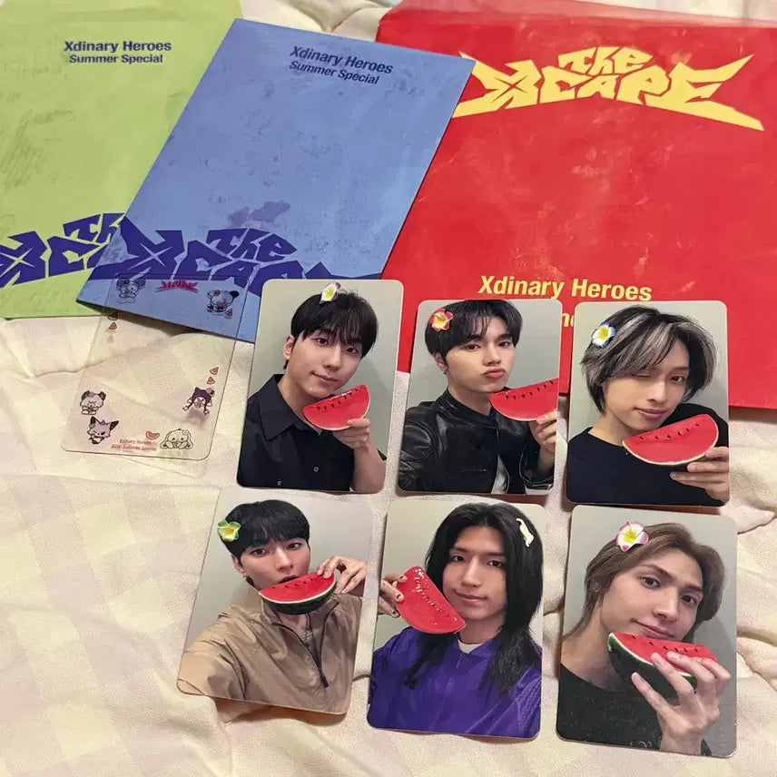 [BUNJANG] Xtraordinary Boys Summer Special The Xcape Concert Entry Photocard Set / 엑디즈 콘서트 썸머콘 입장포카 세트 Summer Special The Xcape
