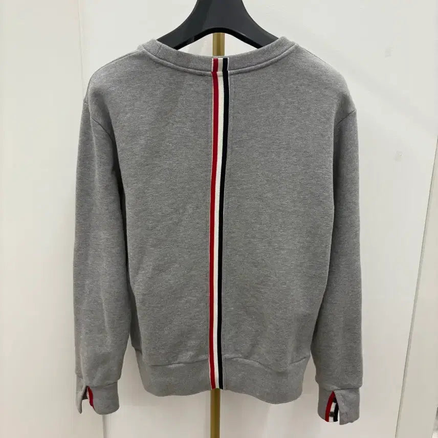 [BUNJANG] Thom Browne Back Stripe Sweatshirt Grey / [1] 톰브라운 백삼선 맨투맨 그레이