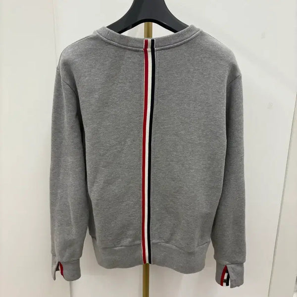 [BUNJANG] Thom Browne Back Stripe Sweatshirt Grey / [1] 톰브라운 백삼선 맨투맨 그레이