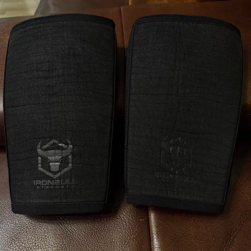 [BUNJANG] Iron Bull Premium 7mm Knee Sleeves (Size L) / 아이언불 프리미엄 7mm 니슬리브 L사이즈