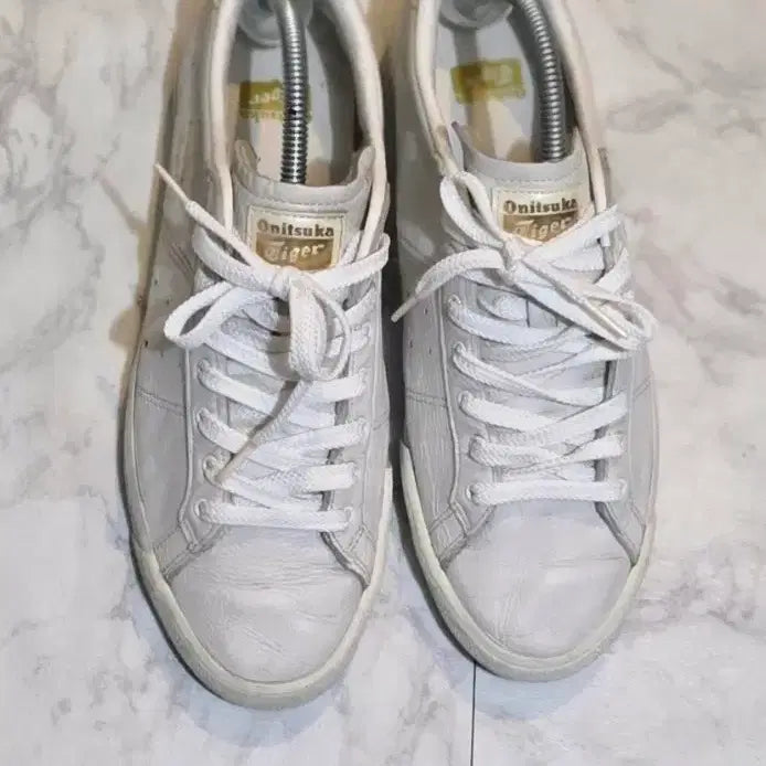 [BUNJANG] Onitsuka Tiger White Sneakers / 오니츠카타이거 스니커즈 화이트 265사이즈