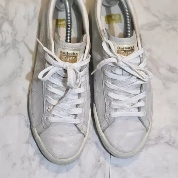 [BUNJANG] Onitsuka Tiger White Sneakers / 오니츠카타이거 스니커즈 화이트 265사이즈
