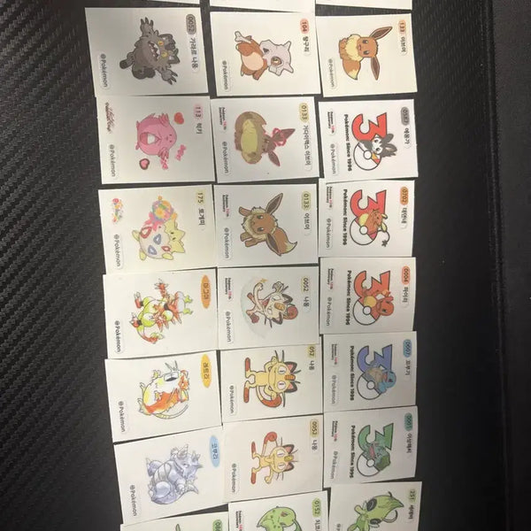 [BUNJANG] Pokemon Stickers / 포켓몬 띠부씰