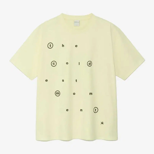 [BUNJANG] The Coldest Moment TCM Alphabet T (Lemon) T-Shirt / 더콜디스트모먼트 TCM alphabet T (lemon) 알파벳티 레몬 더콜디