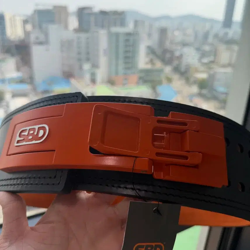 [BUNJANG] SBD Weighted Lifting Belt Orange 3XL / SBD 웨이티드 리프팅 벨트 오렌지 10회미만 3xl