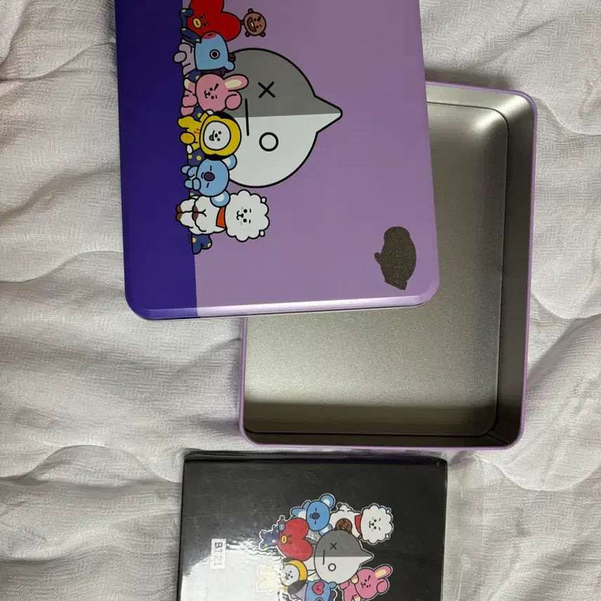 [BUNJANG] BT21 Tin Case + Notebook Set / BT21 틴케이스 + 노트
