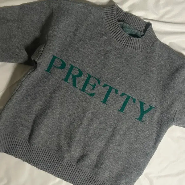 [BUNJANG] Gray Knit Sweater / 그레이 니트 8000원