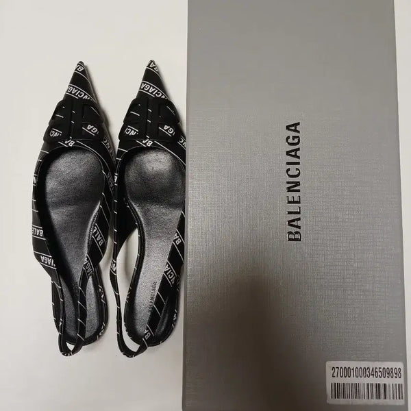 [BUNJANG] Balenciaga Leather Pumps Size 37.5 (240-245) / 발렌시아가 구두 상태최상 정품 사이즈 37.5.240.245