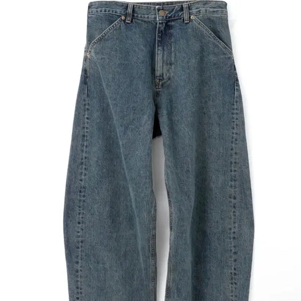 [BUNJANG] Hatching Room Curved Jeans Vintage Blue Size 2 / [2] 해칭룸 커브진 빈티지 블루