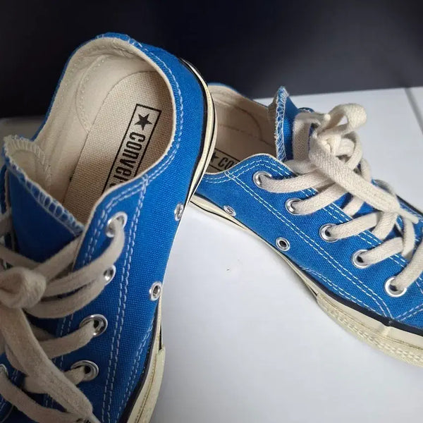 [BUNJANG] Converse Chuck Taylor 1970s Low Top Blue Sneakers (220mm) / [CONVERSE/220] 컨버스 척테일러 1970s 로우 블루