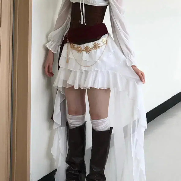 [BUNJANG] Bohemian Pirate Concept Costume Set / 보헤미안 해적 졸사 컨셉