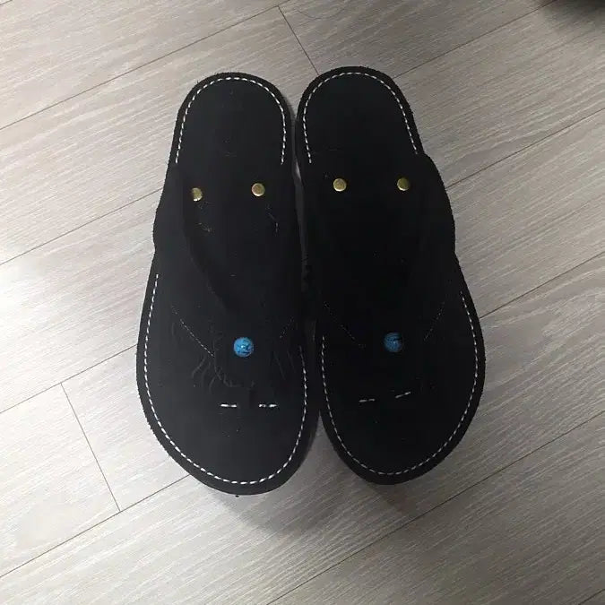 [BUNJANG] Perker Koi Suede Flip-Flops (Size 270) / 페르커 코이 스웨이드 플립플랍 270
