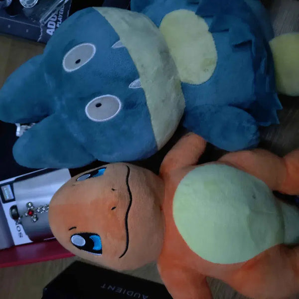 [BUNJANG] Charmander & Snorlax Plush Dolls / 파이리, 먹고자 인형 팝니다