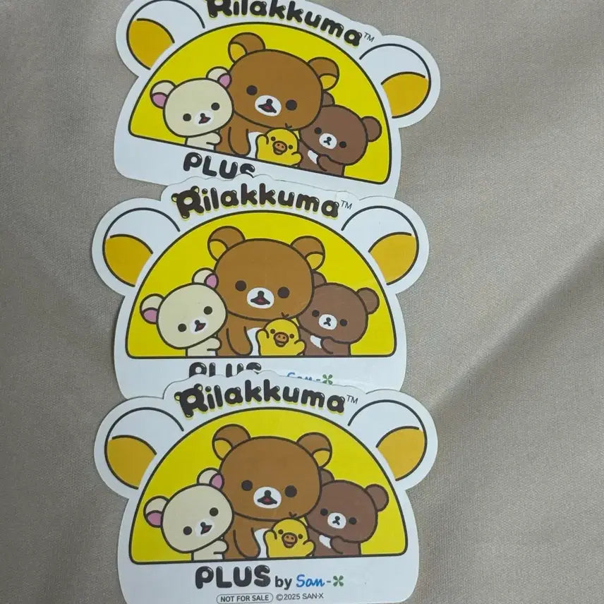 [BUNJANG] Rilakkuma Special Edition Sticker Set / 리락쿠마 특전 스티커