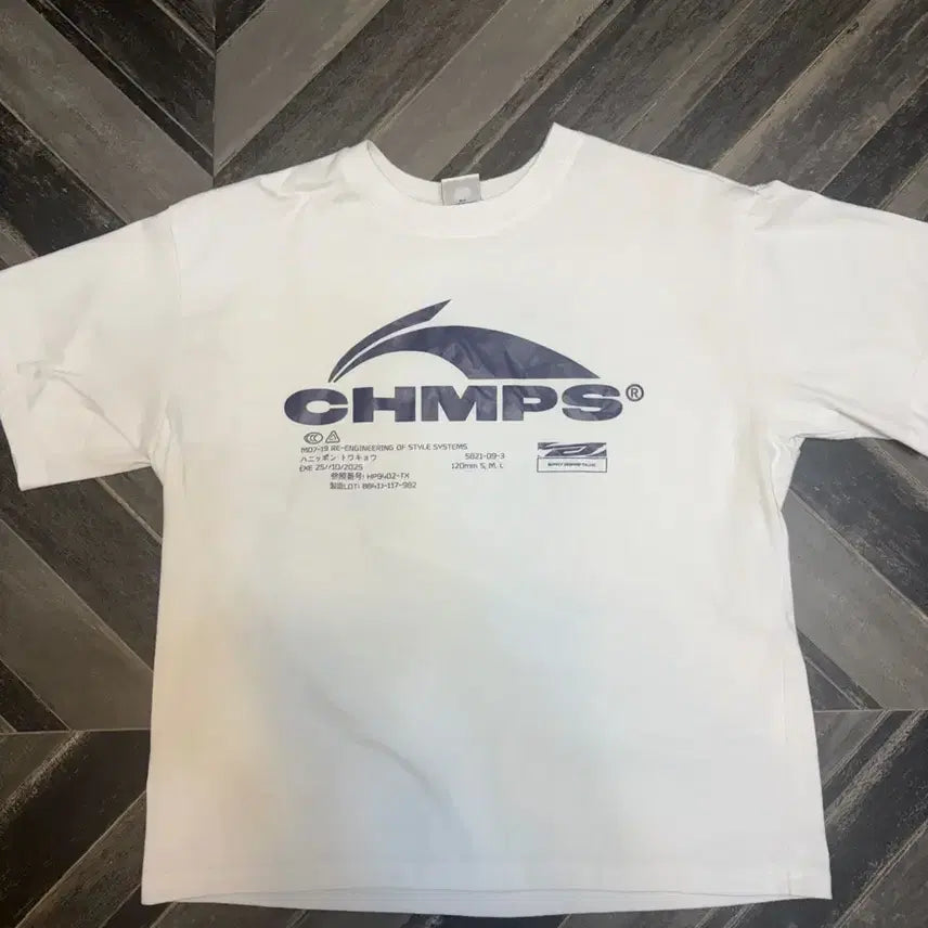 [BUNJANG] Bounche Oversized T-Shirt White S / 본챔스 반팔 흰색 S