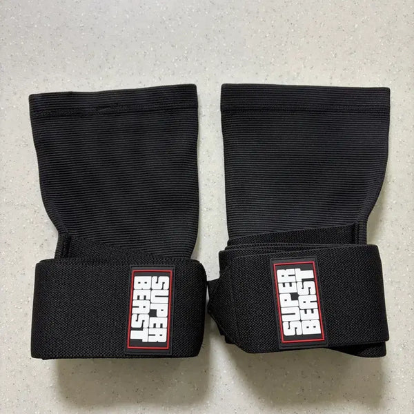 [BUNJANG] Superbeast Elbow & Knee Joint Protector Long Black MM / 슈퍼비스트 팔꿈치 무릎 관절보호대 블랙 MM