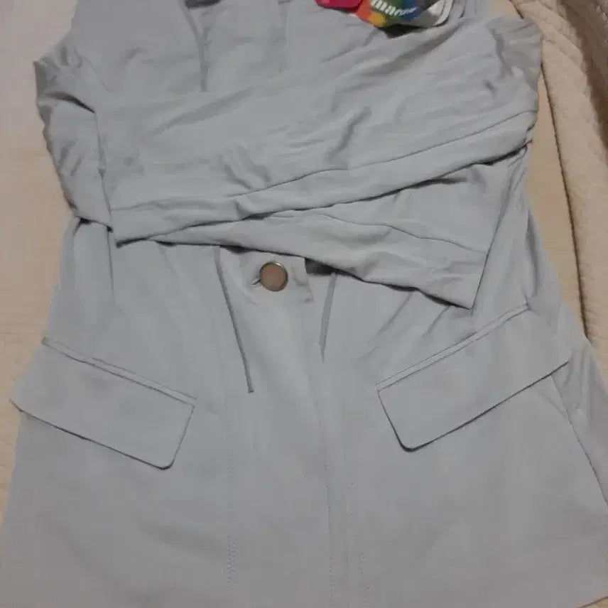 [BUNJANG] Macaw Women's Light Grey Light Jacket Size 100 (90-105) / [새상품] 여성의류 마코/ size: 100(90-105)