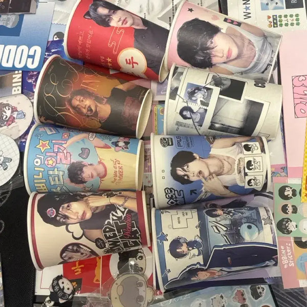 [BUNJANG] RIIZE Wonbin Birthday Cafe Goods Bundle Set / 라이즈원빈 생카컵 생카 굿즈 일괄양도