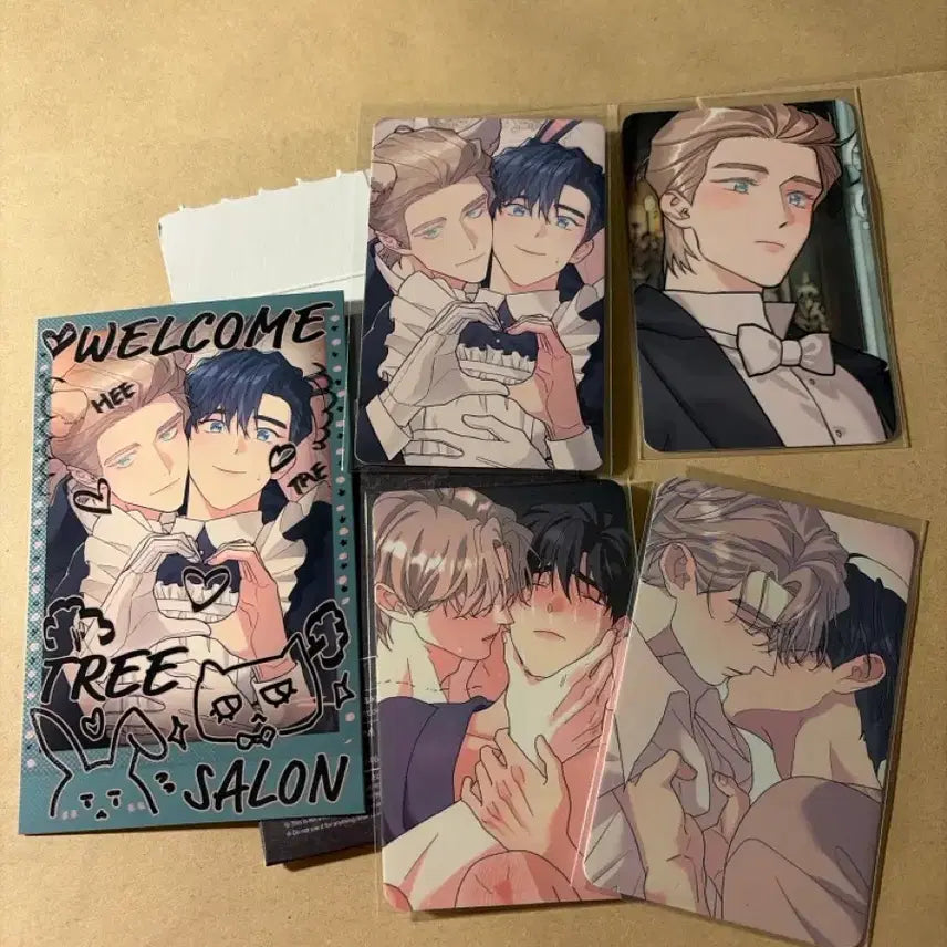 [BUNJANG] Lezhin Lebom Salon de Bomb Deco Pack Photocard / 레진 레봄 살롱드르봉 뿌없나 데코팩 포카 컬포 특전 양도